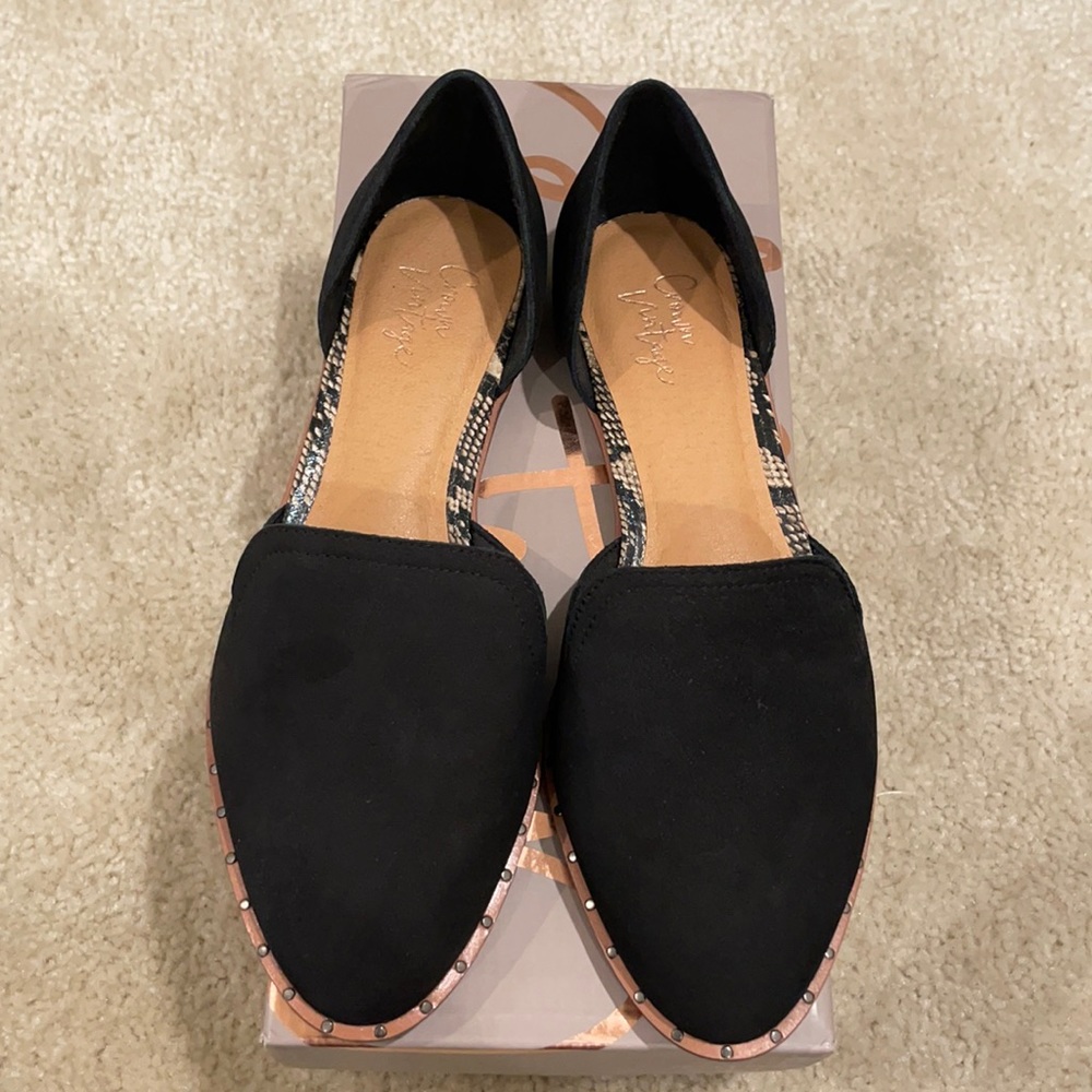 Black flats